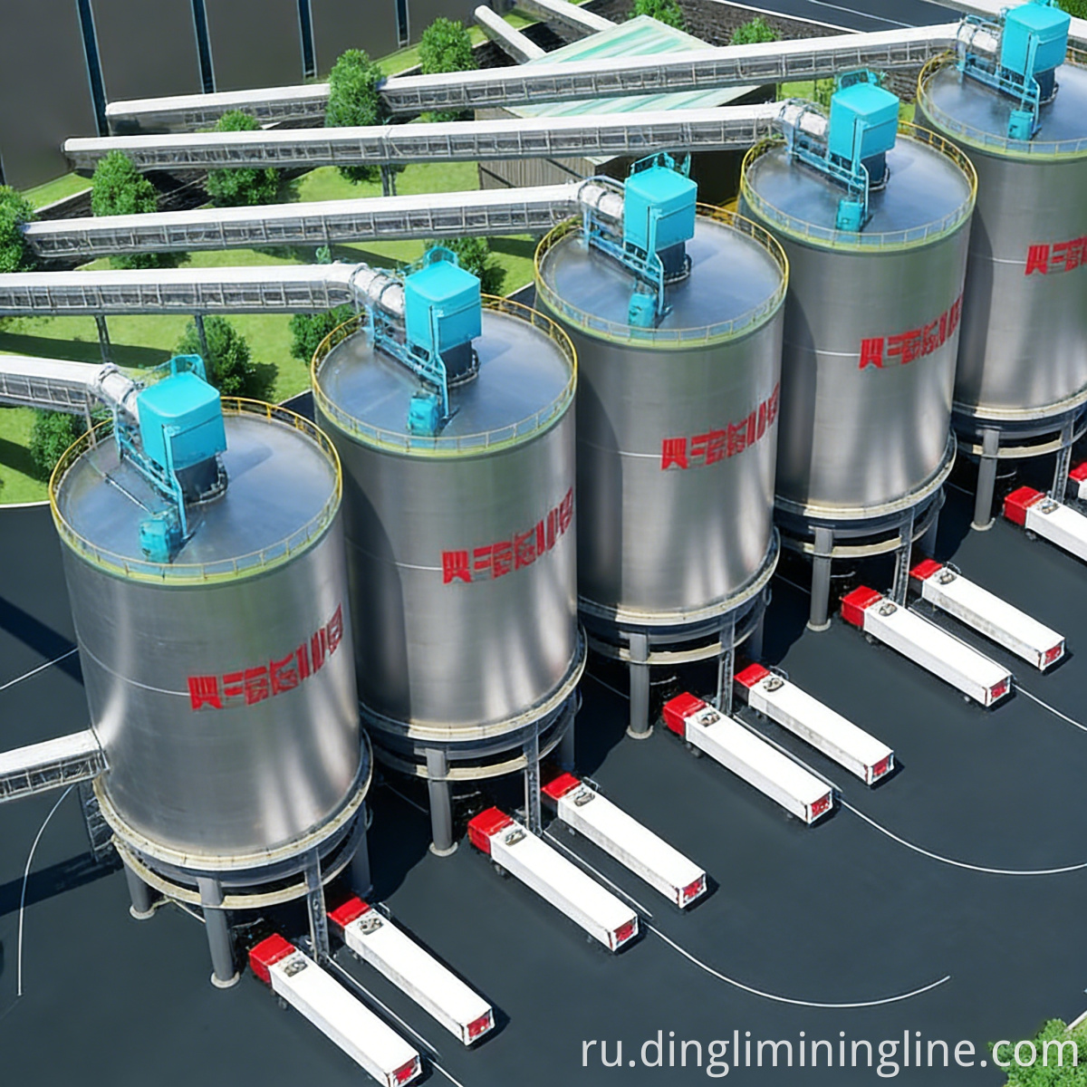 Stone Aggregate Homogenizing Line